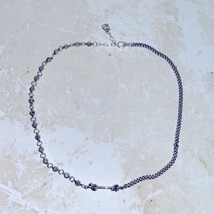 mcmlxxx 1/1 designer choker necklace 925 silver NWT UNI designed in Los Angeles 